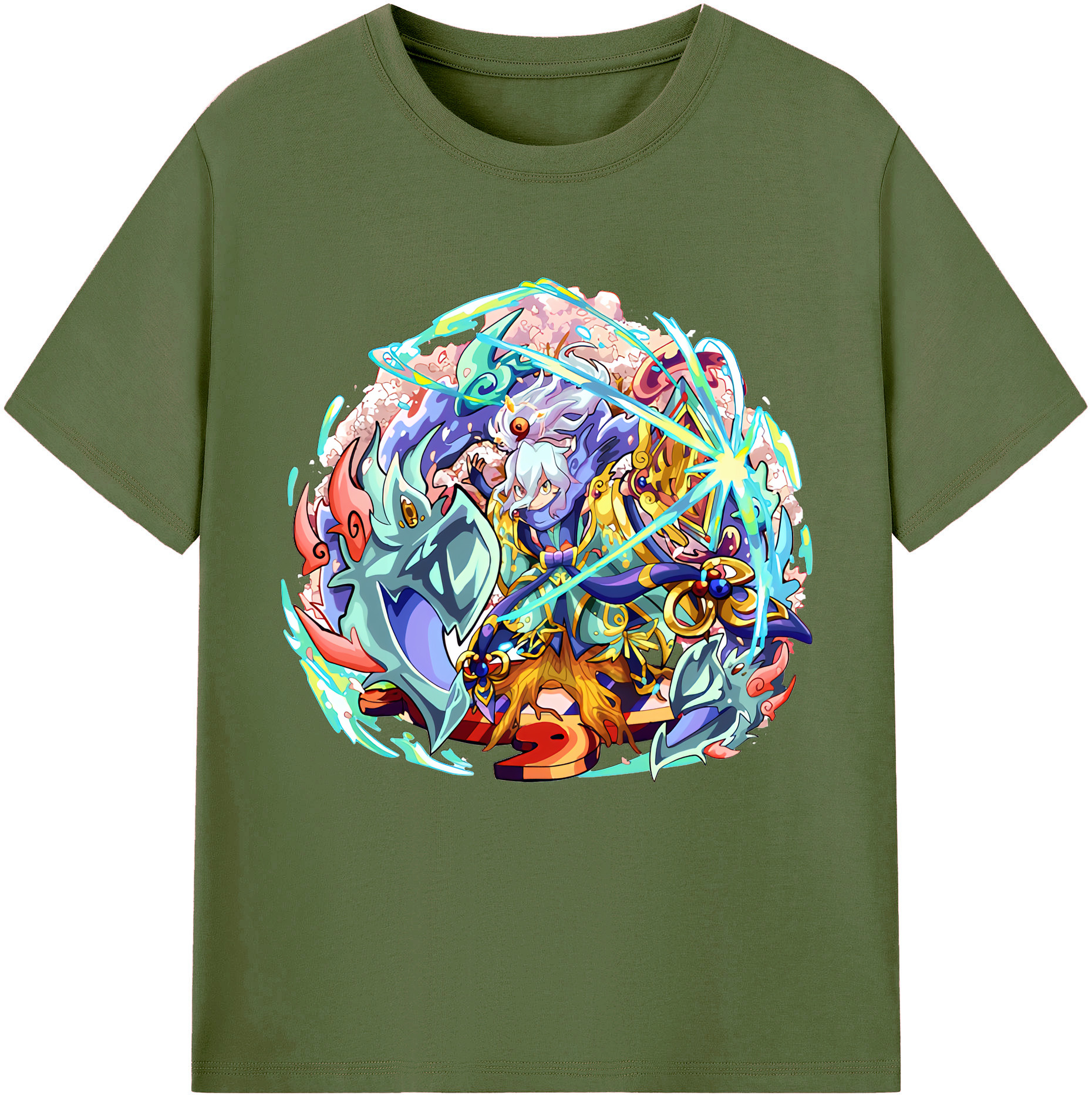 （画像用） 妖怪ウォッチ Yo-kai Watch 綿100％半袖Tシャツ（フロントプリント）